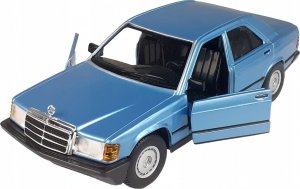 Bburago Model metalowy Mercedes Benz 190E 1987 1/24 czerwony 14