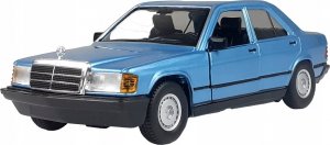 Bburago Model metalowy Mercedes Benz 190E 1987 1/24 czerwony 2