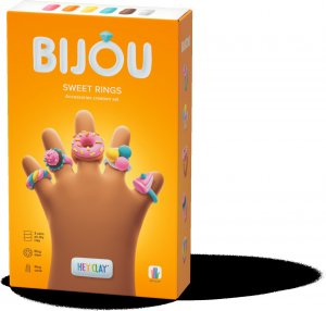 Tm Toys Masa Platyczna Hey Clay Bijou Sweet Rings 12