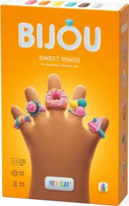 Tm Toys Masa Platyczna Hey Clay Bijou Sweet Rings 8