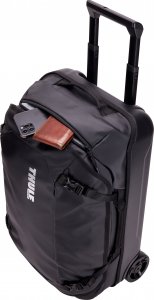 Thule Thule | Carry-on Wheeled Duffel Suitcase, 55cm | Chasm | Luggage | Black | Waterproof 10