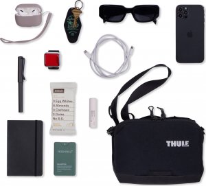 Thule Thule | Crossbody 2L | PARACB-3102 Paramount | Black | 420D nylon | YKK Zipper with water-resistant finish free from harmful PFCs 5