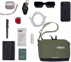 Thule Thule | Crossbody 2L | PARACB-3102 Paramount | Soft Green | 420D nylon | YKK Zipper with water-resistant finish free from harmful PFCs 4