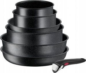 Patelnia Tefal Tefal Ingenio Black Stone L3998702 7 el. czarny 1