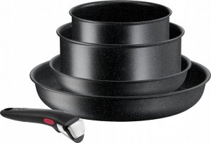 Patelnia Tefal Tefal Ingenio Black Stone L3998953 5 el. czarny 1