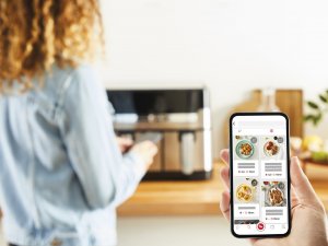 Frytkownica beztłuszczowa Tefal DualEasy Grill EY905D 10