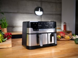 Frytkownica beztłuszczowa Tefal DualEasy Grill EY905D 2