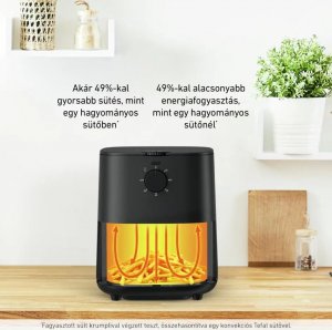 Frytkownica beztłuszczowa Tefal TEFAL | Essential EY130815 | Fryer | Power 1400 W | Capacity 3.5 L | Black 5