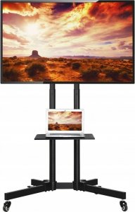 Techly Stojak mobilny Techly 37''-70'', 50kg regulowany, 2xpółka 11