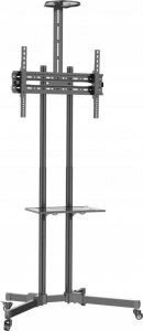 Techly Stojak mobilny Techly 37''-70'', 50kg regulowany, 2xpółka 7