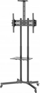 Techly Stojak mobilny Techly 37''-70'', 50kg regulowany, 2xpółka 8