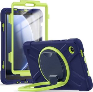 Etui na tablet Tech-Protect Tech-Protect X-Armor do Samsung Galaxy Tab A9 8.7 X110 / X115 Navy Lime 1