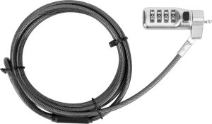 Linka zabezpieczająca Targus Targus DEFCON CPact Resettable Combo R Silver 2