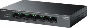 Switch TP-Link TP-Link LiteWave switch LS106LP (6x100Mb/s, 4xPoE, 41W, fanless) 1