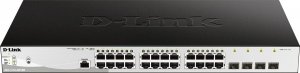 Switch D-Link D-Link DGS-1210-28P/ME/E 24-Port 10/100/1000BASE-T PoE + 4-Port 1 Gbps SFP Metro Ethernet 1