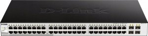 Switch D-Link D-Link DGS-1210-52/ME/E 48-Port 10/100/1000BASE-T + 4-Port 1 Gbps SFP Ports Metro Ethernet 1