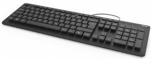 Klawiatura Hama Hama voděodolná klávesnice KC-600, kabelová, černá 4