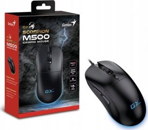 Mysz Genius GENIUS myš GX GAMING Scorpion M500/ drátová/ RGB podsvícení/ 1200-3600 dpi/ USB/ 6tlačítek/ černá 4