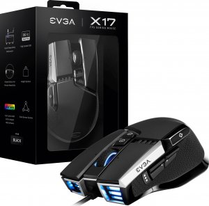 Mysz EVGA Mouse EVGA X17 Gaming Wired black 1