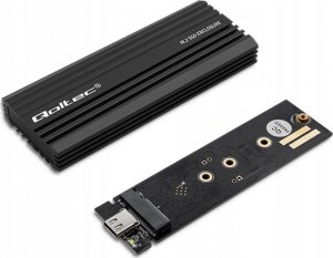 Kieszeń Qoltec Obudowa/kieszeń Qoltec NV2270 na dysk M.2 SSD | SATA | NVMe | USB-C | 2TB 3