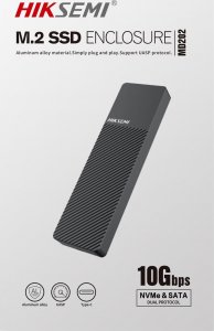 Kieszeń HIKSEMI Obudowa na dysk HIKSEMI MD202 M.2 NVMe/SATA USB-C 3.2 6