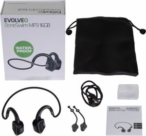 Słuchawki Evolveo BoneSwim czarne (BS-MP3-16GB-GR) 4
