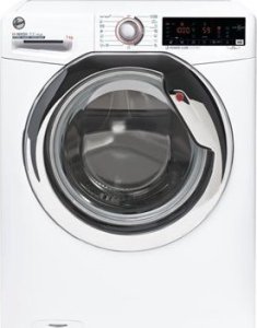 Pralka Hoover Hoover | H3WS437TAMCE/1-S | Washing Machine | Energy efficiency class A | Front loading | Washing capacity 7 kg | 1300 RPM | Depth 45 cm | Width 60 cm | Display | LCD | Steam function | NFC | White 1