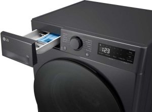 Pralka LG LG | F2WR508S2M | Washing Machine | Energy efficiency class A-10% | Front loading | Washing capacity 8 kg | 1200 RPM | Depth 48 cm | Width 60 cm | LED | Middle Black 3