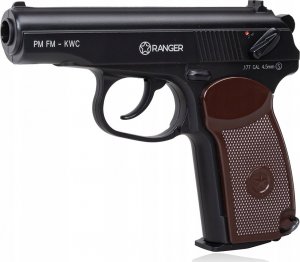 Ranger Wiatrówka pistolet RANGER PM FM KWC kal. 4,5 BBs 18 strz. FULL METAL CO2 (AAKCMD441AZB) 1