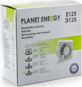 airRoxy WENTYLATOR łazienkowy ENERGY PLANET 80 TS,wyłącznik czasowy 5