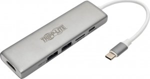 HUB USB Eaton Eaton Tripp Lite USB-C Dock - 4K HDMI, USB 3.2 Gen 1, USB-A Hub Ports, Memory Card, 60W PD Charging 1