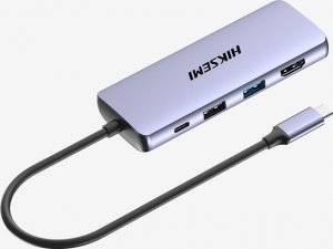 HUB USB Hikvision HIKSEMI hub DS8, Typ-C, 8v1, USB 3.0 3