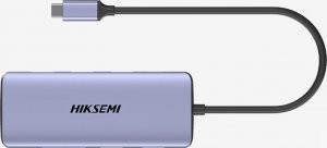 HUB USB Hikvision HIKSEMI hub DS8, Typ-C, 8v1, USB 3.0 4