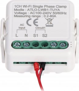 Atlo MONITOR ENERGII ELEKTRYCZNEJ ATLO-LWB1-TUYA JEDNOFAZOWY 2