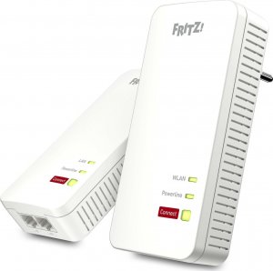 Adapter powerline AVM AVM FRITZ!Powerline 1240 AX WLAN Set Gigabit-Powerline und WiFi 6 energiesparend 1