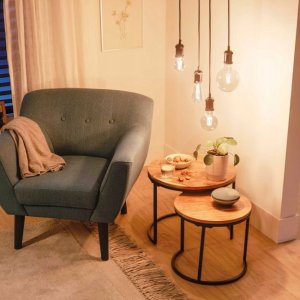 Philips Smart filament bursztynowa E27 ST64 7 W (50 W), WW-CW 7