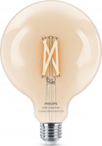 Philips Philips Smart filament przezroczysta E27 G125 7 W (60 W), WW-CW 1