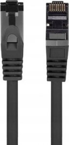 Lanberg Patchcord S/FTP kat.8.1 5m LSZH CU fluke passed czarny 2