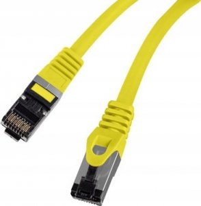 Lanberg Patchcord S/FTP kat.8.1 5m LSZH CU fluke passed żółty 2