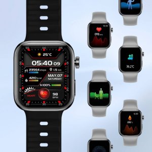 Smartwatch Yaxo Tampa Grafitowy  (YAX-WE-SW-002) 6