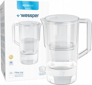Dzbanek filtrujący Wessper Dzbanek Wessper AquaMax Basic 2.5L biały 1