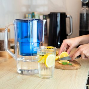 Dzbanek filtrujący Wessper AquaMax Basic niebieski 10