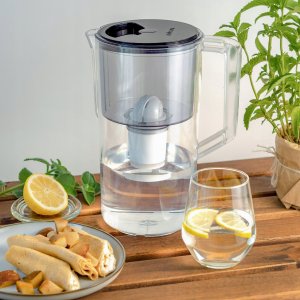 Dzbanek filtrujący Wessper AquaClassic Basic 2.5L czarny 2