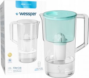 Dzbanek filtrujący Wessper Dzbanek Wessper AquaClassic Basic 2.5L miętowy 2