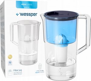 Dzbanek filtrujący Wessper Dzbanek Wessper AquaClassic Basic 2.5L niebieski 2