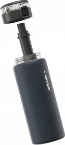 Wessper Butelka szklana na wodę WESSPER ActiveMax 680ml czarna 13