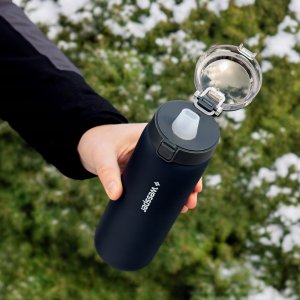 Wessper Butelka szklana na wodę WESSPER ActiveMax 680ml czarna 9