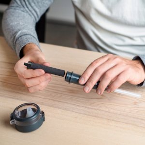 Wessper Butelka szklana na wodę WESSPER ActiveMax 680ml czarna 10