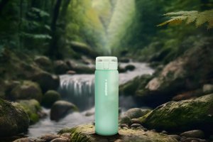 Wessper Szklana butelka ActiveMax 680ml miętowa 6