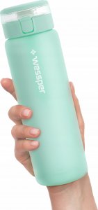 Wessper Szklana butelka ActiveMax 680ml miętowa 8